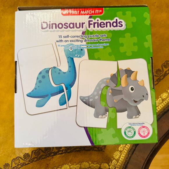 Dinosaurs: Learning Journey My First Match It Durable Quality Puzzle Age 2 - 5 - Picture 6 of 14